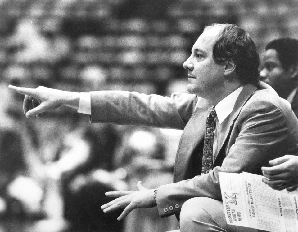 May 1981: Xavier basketball coach Bob Staak.