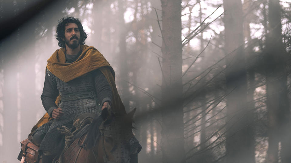 THE GREEN KNIGHT, Dev Patel as Gawain, 2021. ph: Eric Zachanowich / © A24 / courtesy Everett Collection - Credit: Courtesy of A24/Everett Collection