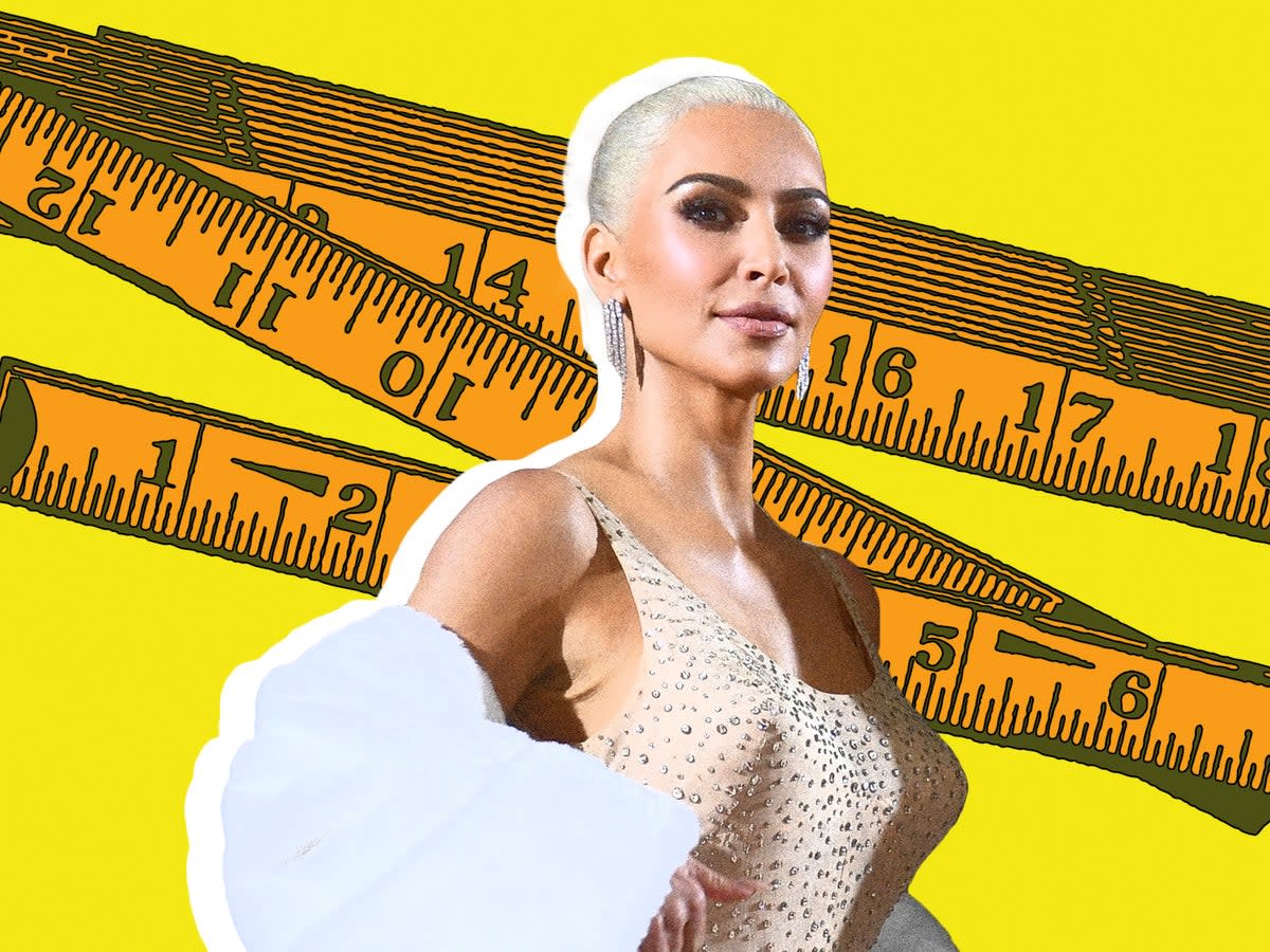 Kim Kardashian’s decision to stop eating in order to fit into a vintage Marilyn Monroe gown for the Met Gala in May was met with criticism (Getty Images/iStock)