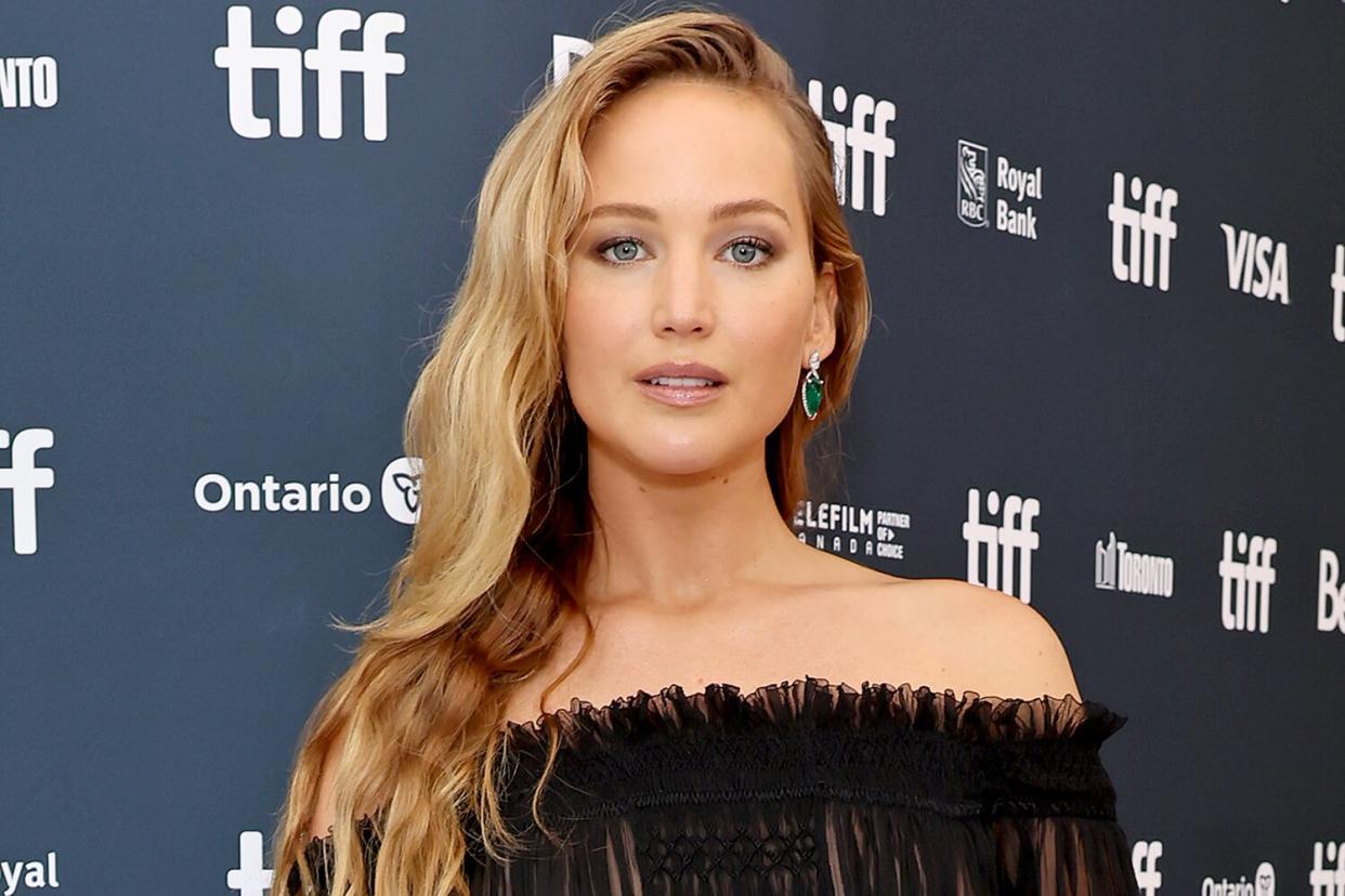 Jennifer Lawrence attends the "Causeway" Premiere during the 2022 Toronto International Film Festival at Royal Alexandra Theatre on September 10, 2022 in Toronto, Ontario.