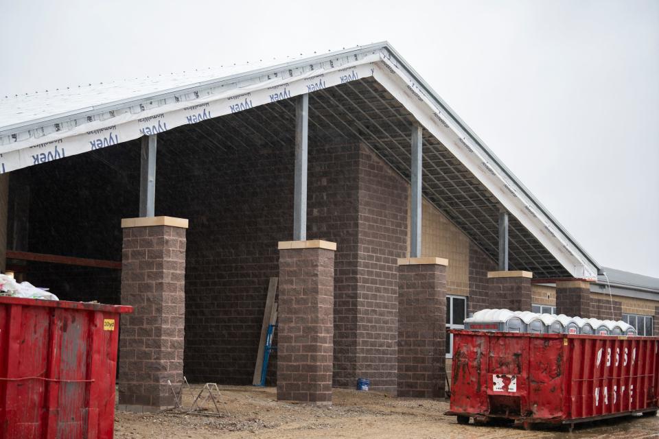 Olentangy School District is going for a 4.25-mill levy next March to build more schools, including a fifth high school, because of all the growth. It is already building its 17th elementary school, Peachblow Crossing.