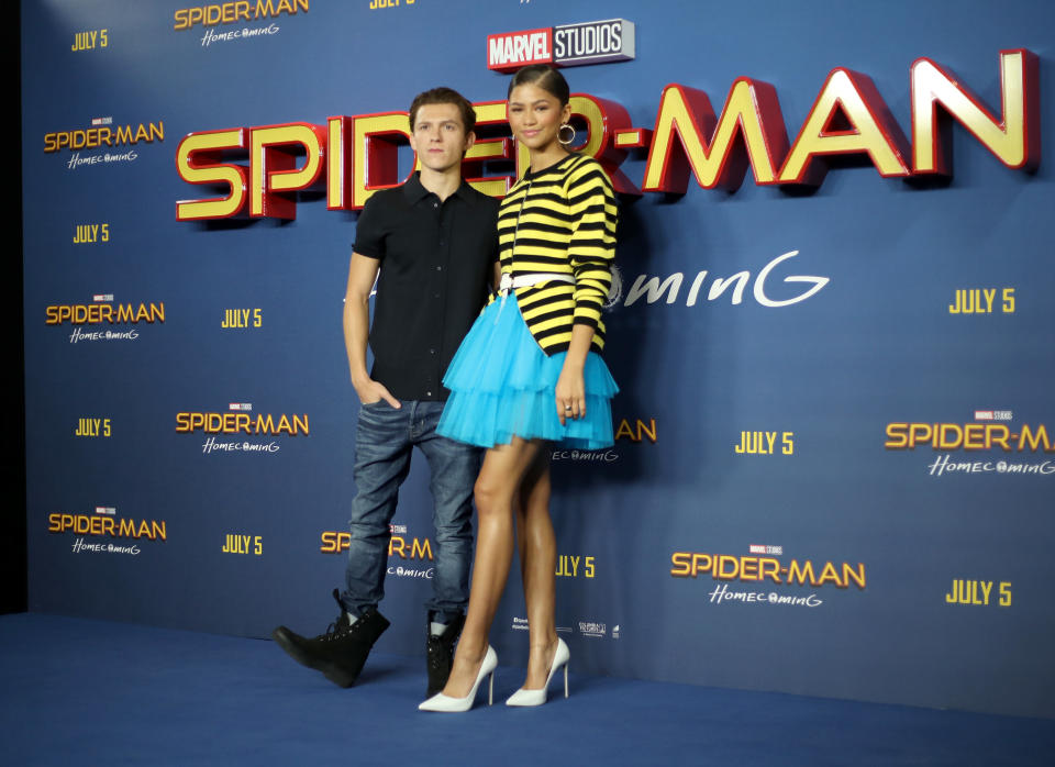 Tom Holland and Zendaya (Mike Marsland)