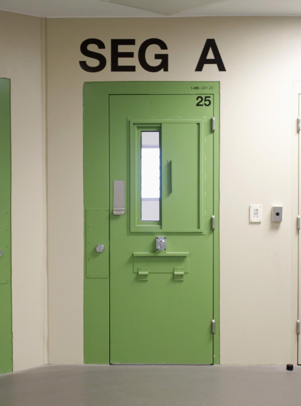 Segregation unit is seen at the new Toronto South Detention Centre