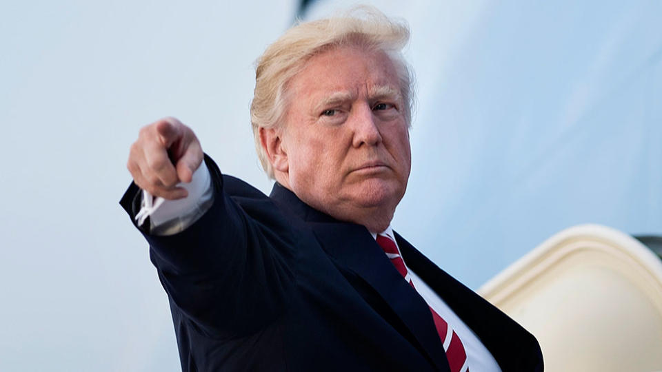 People think this farmer looks like the female Donald Trump. Photo: Getty