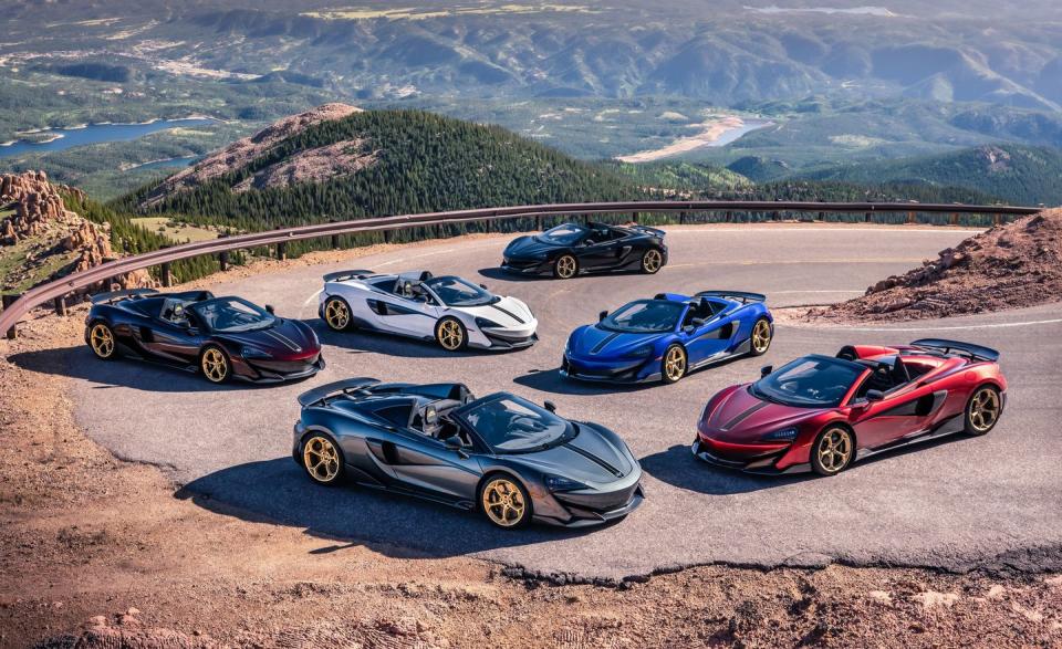 See the McLaren 600LT Pikes Peak Collection