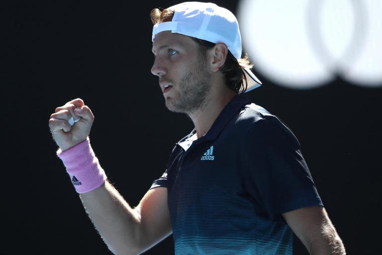 Lucas Pouille beats Milos Raonic to book place in Australian Open semi-final