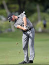 HONOLULU, HI - JANUARY 13: Kyle Stanley plays a shot on the 15th hole during the second round of the Sony Open in Hawaii at Waialae Country Club on January 13, 2012 in Honolulu, Hawaii. (Photo by Sam Greenwood/Getty Images)