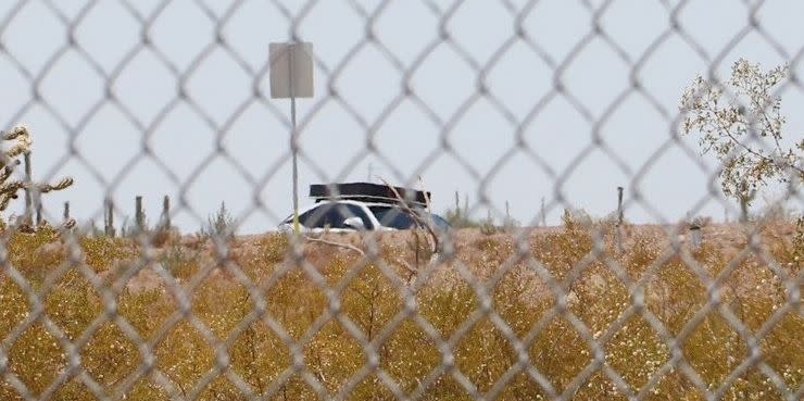 apple car testing at route 14 investment partners's proving ground in wittman, arizona lexus rx