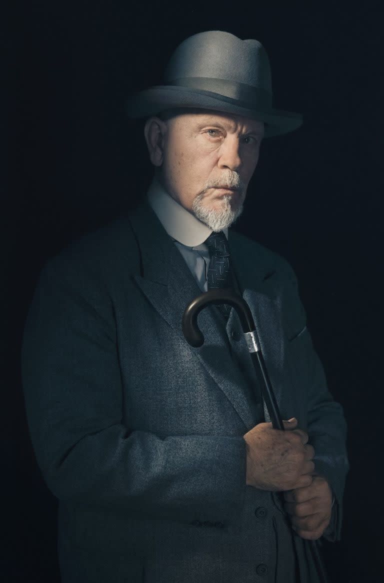 John Malkovich plays Poirot in The ABC Murders