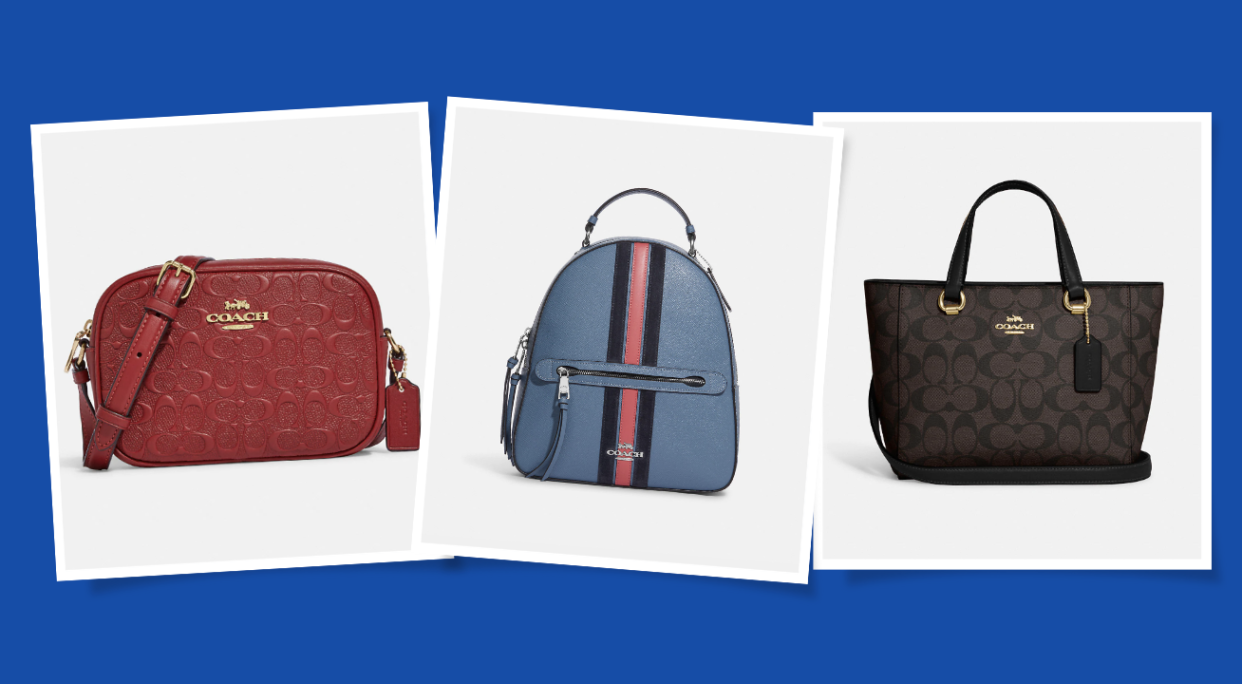 Shop Coach Outlet's pre-holiday deals, before it's too late. (Photos via Coach Outlet)