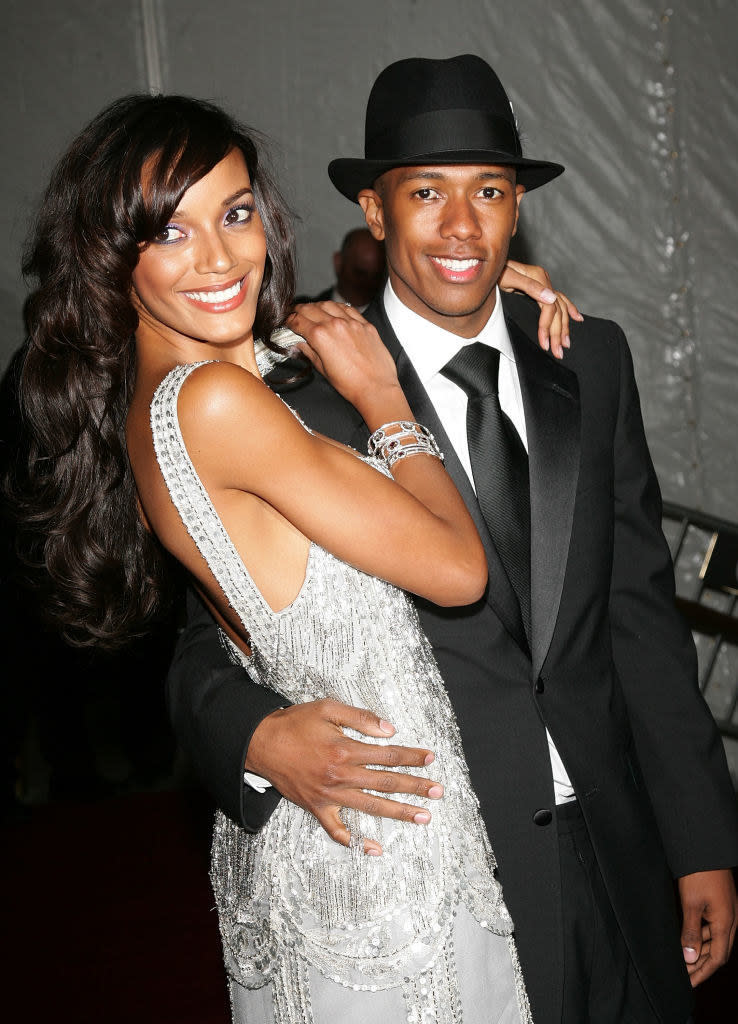 Selita Ebanks and Nick Cannon