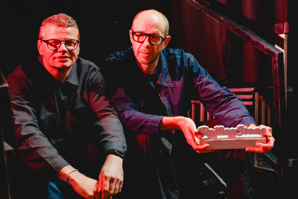 The Chemical Brothers at the Rolling Stone UK Awards (Picture: Kit Oates)