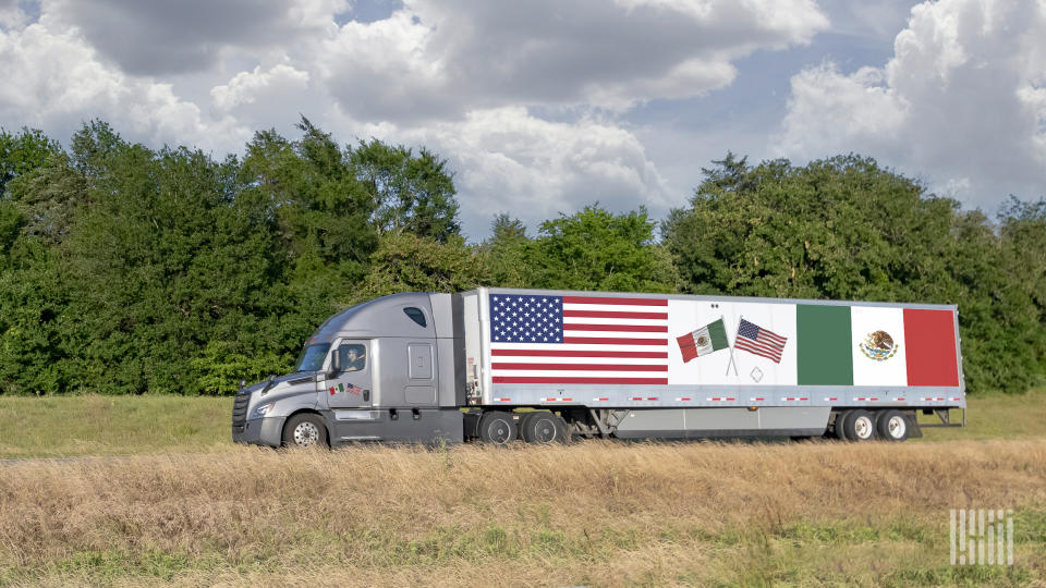 Both Arrive Logistics and BlueGrace Logistics recently opened their first offices in Mexico in the city of Guadalajara. (Photo: Jim Allen/FreightWaves)