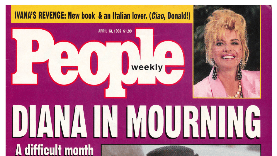 April 13, 1992: Diana in Mourning