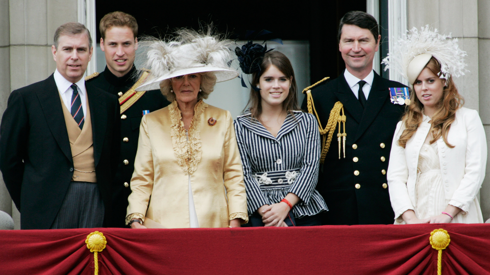 Princess Eugenie and Princess Beatrice at Trooping the Colour