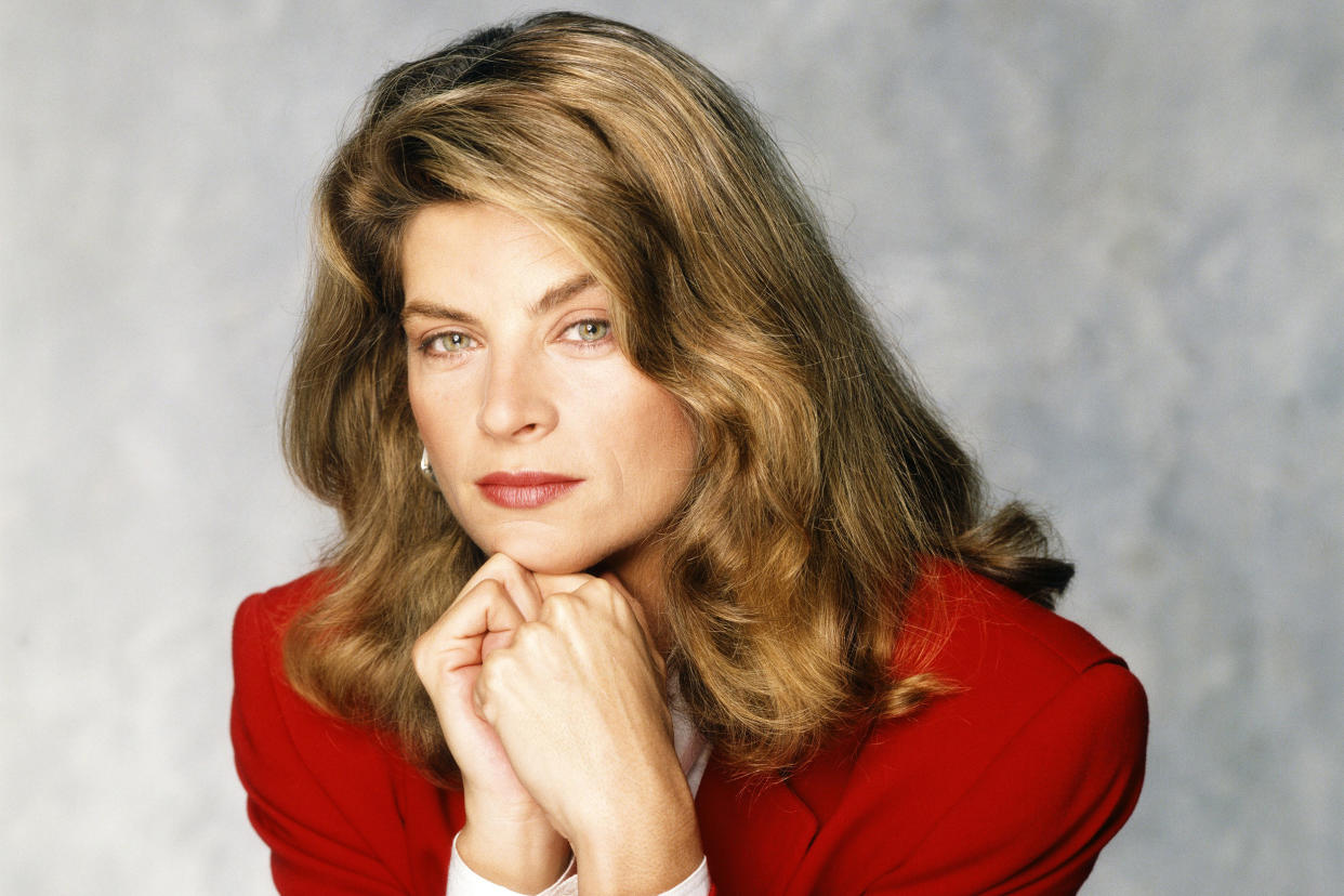 CHEERS -- Season 7 -- Pictured: Kirstie Alley as Rebecca Howe (NBCU Photo Bank via Getty Images file)