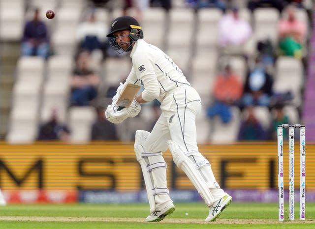 Devon Conway in action for New Zealand