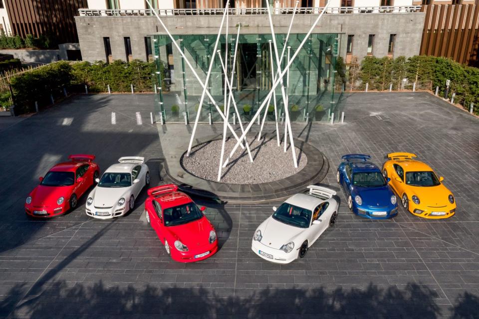 20 Years of the Porsche 911 GT3 in Photos