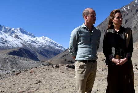 Britain's Prince William and Catherine, Duchess of Cambridge visit Pakistan