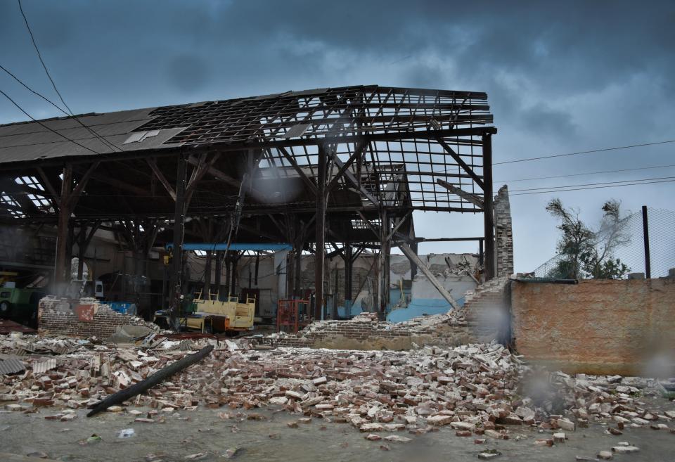 A building in Caibarien, Cuba.