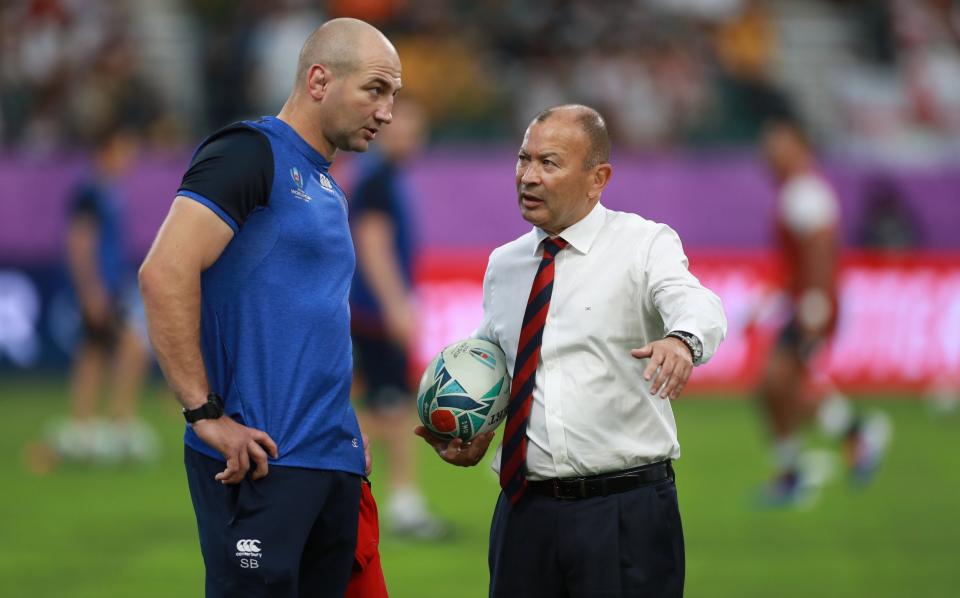 Eddie Jones says Steve Borthwick may be getting leaned on over team selection - Getty Images/David Rogers