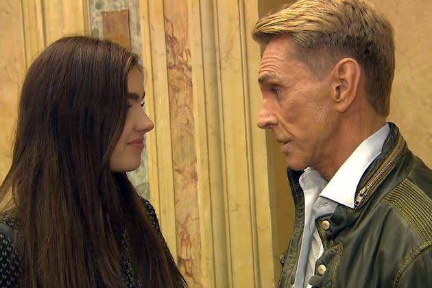 Nathalie darf nicht mehr für Wolfgang Joop auf der Fashion Week in Paris laufen (Screenshot: ProSieben)