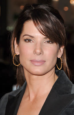 Sandra Bullock at the Hollywood premiere of Warner Bros. Pictures' Music and Lyrics