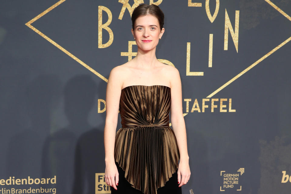 Liv Lisa Fries auf der Premiere für die 3. Staffel von "Babylon Berlin" im Zoo-Palast in Berlin. (Bild: Getty Images)