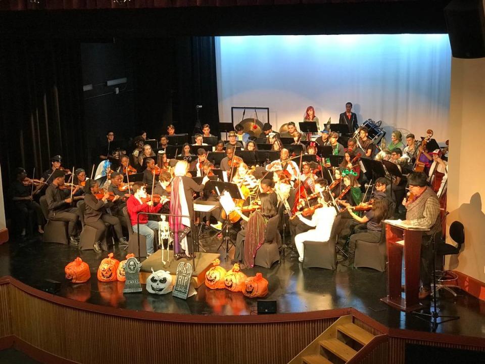 South Florida Youth Symphony will present a free Halloween concert, Jack-O’-Lantern Jubilee, Oct. 30, at the historic Miracle Theatre in Coral Gables.