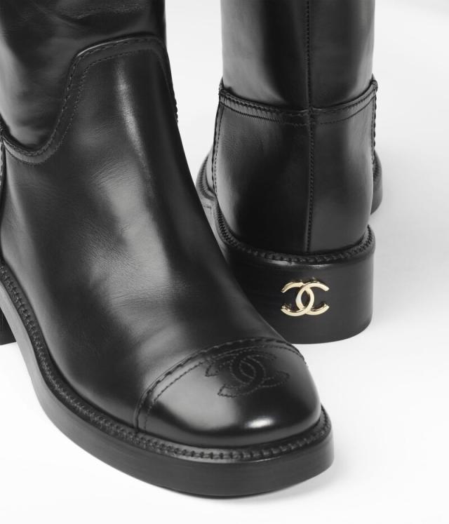 長靴靴子鞋款馬汀靴切爾西靴精品鞋款黑色靴款Chanel Gucci