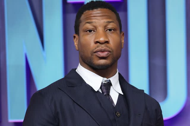 Lia Toby/Getty Jonathan Majors at a London screening for <em>Ant-Man and the Wasp: Quantumania</em> on Feb. 16, 2023