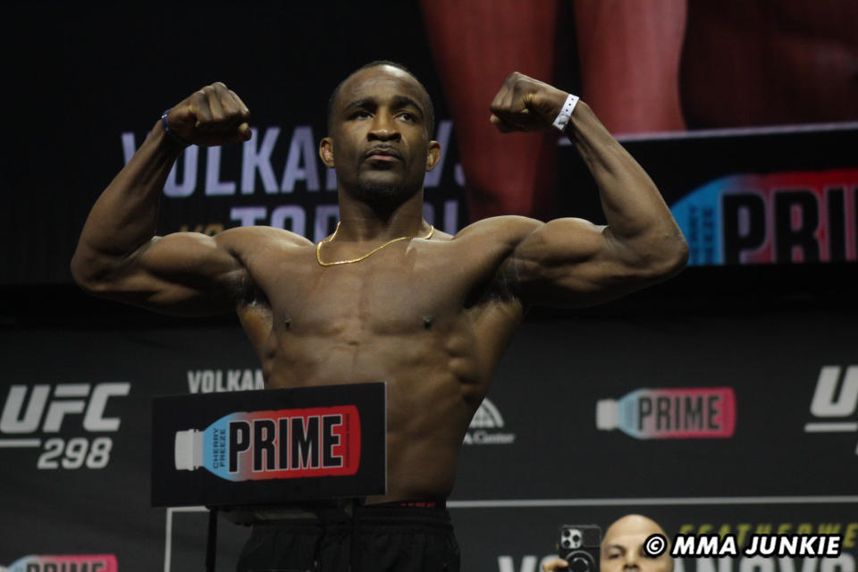 Geoff Neal UFC 298 ceremonial weigh-ins