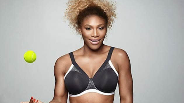 Serena Williams stars in new bra campaign