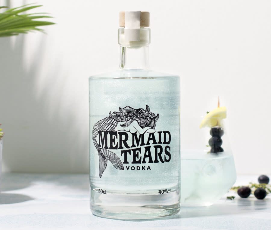 Mermaid Tears Vodka is here, and it perfectly captures our essence