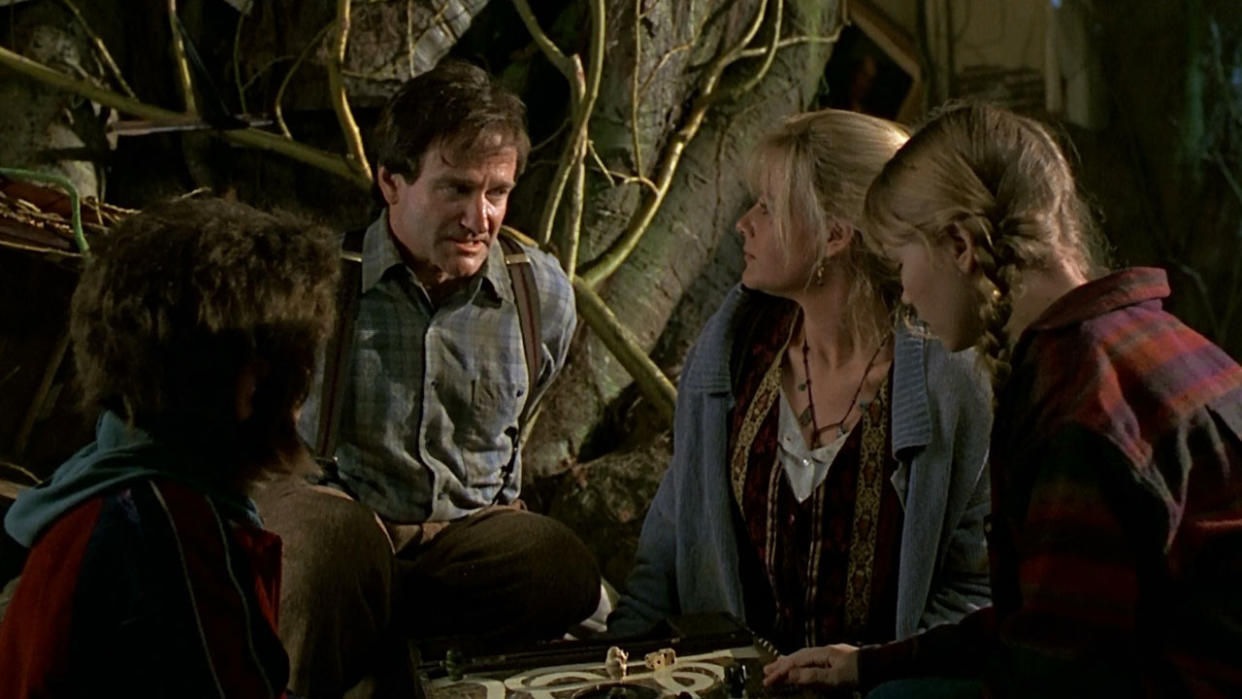 Robin Williams led the original Jumanji movie of the Nineties (TriStar)