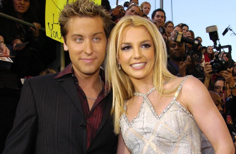 Lance Bass and Britney Spears