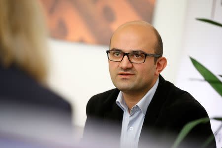 Ercan Karakoyun speaks during an interview with Reuters in Berlin, Germany, August 17, 2016. REUTERS/Axel Schmidt