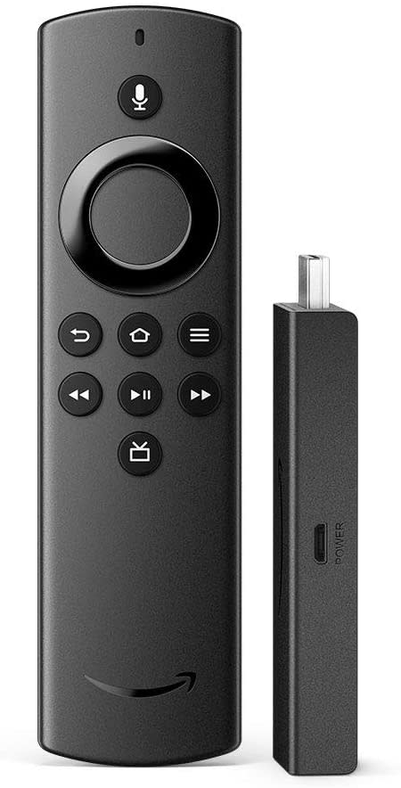 Fire TV Stick Lite with Alexa Voice Remote Lite, HD streaming device (2020 release) 