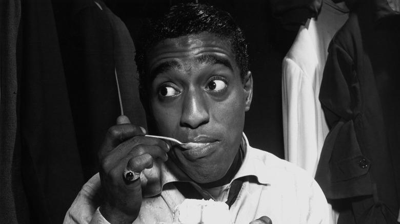 Sammy davis Jr. eating