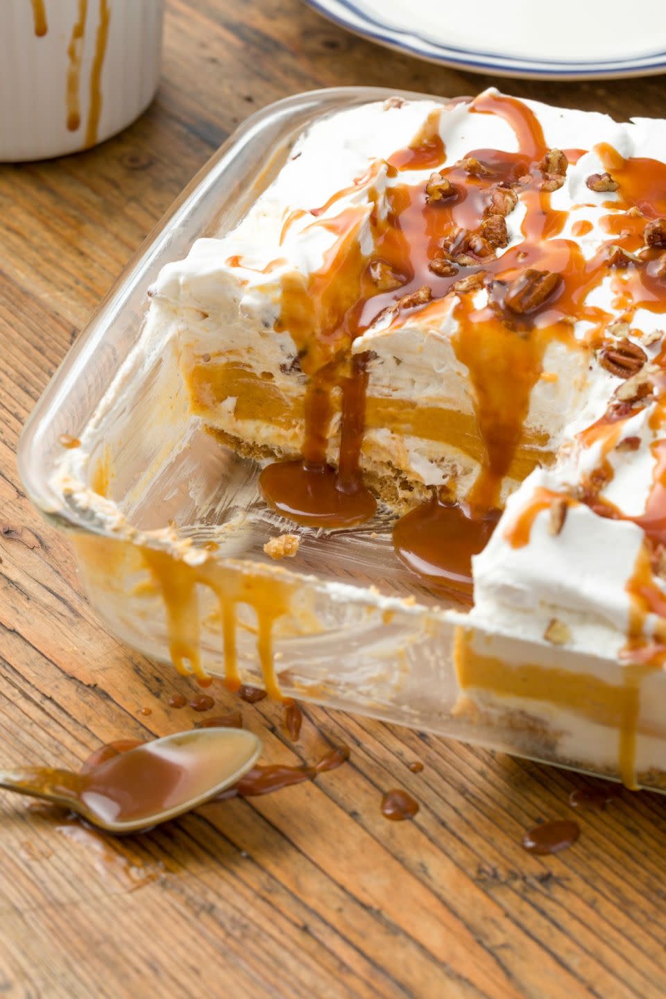 Pumpkin Cheesecake Lasagna