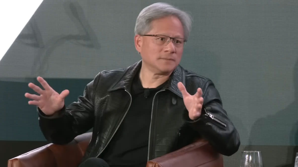  Jensen Huang at the 2024 SIEPR Economic Summit. 