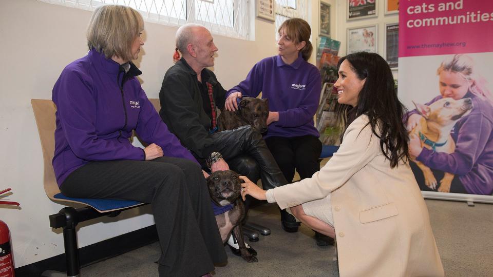 Meghan Markle at the Mayhew