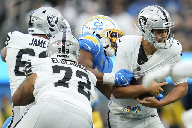 Ex-Bear Khalil Mack sets Chargers' sack record with 6 against Raiders -  Chicago Sun-Times