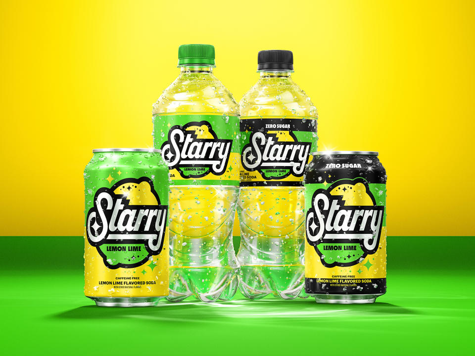 Starry comes in both regular and zero sugar options. (PepsiCo)