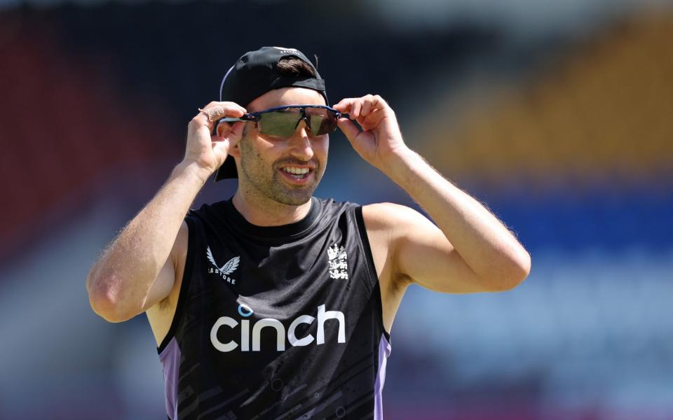 Mark Wood is still smiling despite England's World Cup problems.