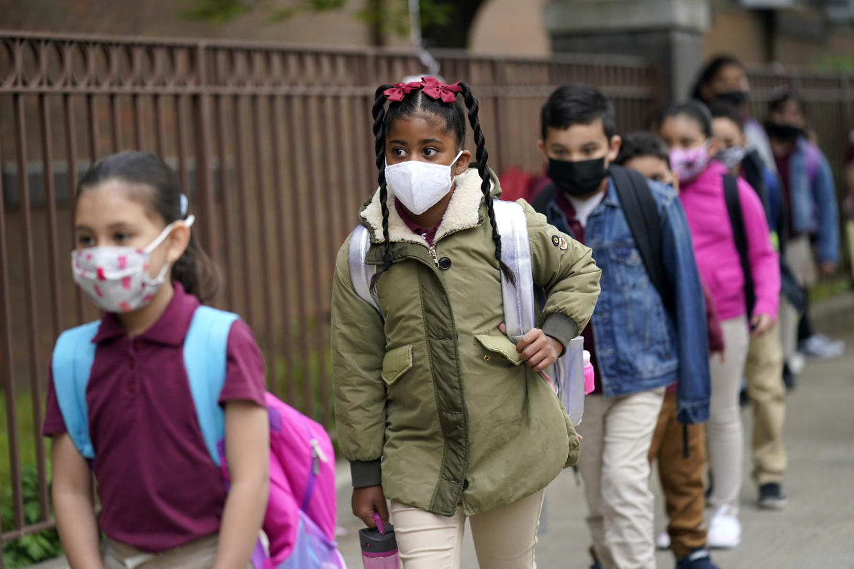 Students entering school