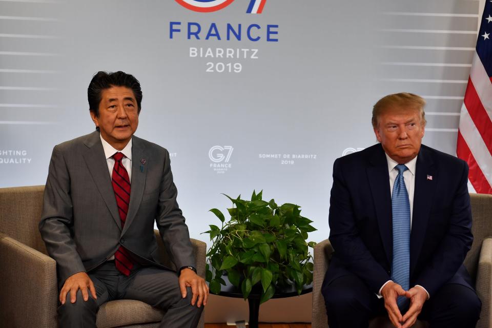 Donald Trump says US, Japan have reached agreement &#39;in principle&#39; on new trade pact