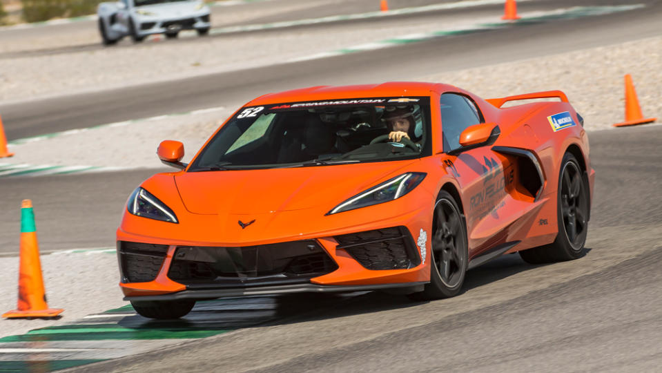 Aiming for an apex at Spring Mountain Motor Resort and Country Club in Pahrump, Nev. - Credit: Photo: Courtesy of the Ron Fellows Performance Driving School.