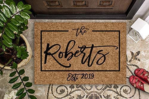 personalized doormat, personalized gifts, best personalized gifts