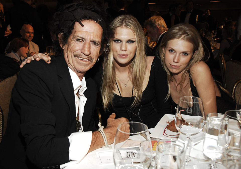 Keith Richards, Theodora Richards , Alexandra Richards